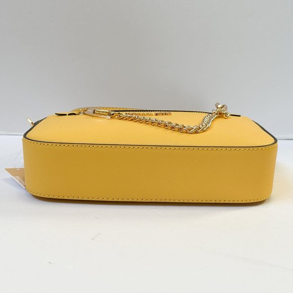 Michael Kors Jet Set Item East West Chain Shoulder Crossbody Bag Daffodil - Picture 5 of 12